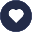 Icon of a heart